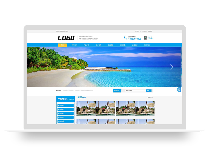 (自适应手机端)雨棚膜结构工程公司pbootcms网站模板 车棚雨棚定制网站源码下载