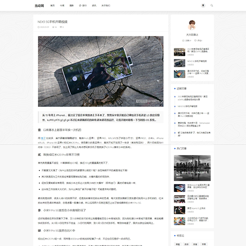 新闻文章资讯整站