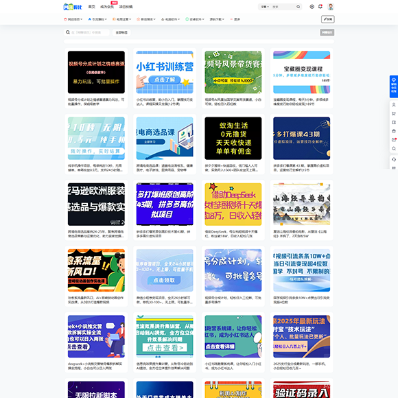 网赚项目资源整站